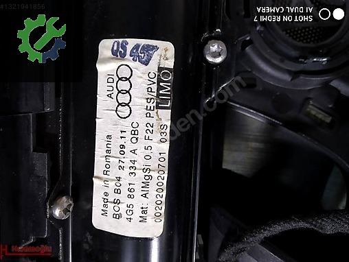 Audi A6 Kapı (Arka Sağ) çıkma parça
