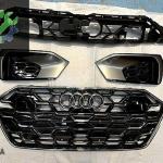 AUDI A7 2023- ÖN PANJUR+TAMPON IZGARA SET ORJİNAL (KROM) SIFIR