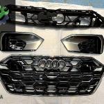 AUDI A7 2023- ÖN PANJUR+TAMPON IZGARA SET ORJİNAL (KROM) SIFIR
