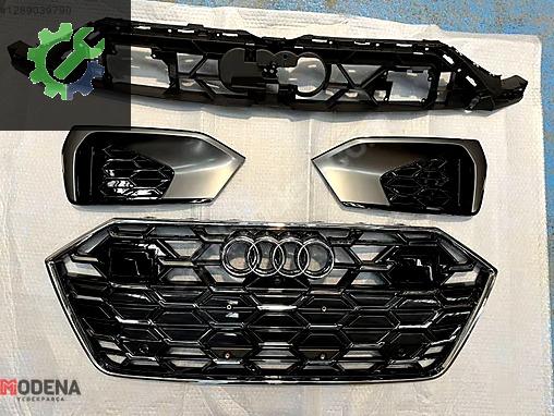 AUDI A7 2023- ÖN PANJUR+TAMPON IZGARA SET ORJİNAL (KROM) SIFIR