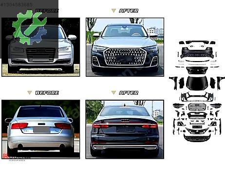 AUDI A8 2011-2016 İÇİN A8 2022- DÖNÜŞÜM SET ÖN-ARKA KOMPLE SIFIR