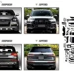 AUDI Q7 2007-2015 İÇİN Q7 2020- DÖNÜŞÜM SET ÖN-ARKA KOMPLE SIFIR