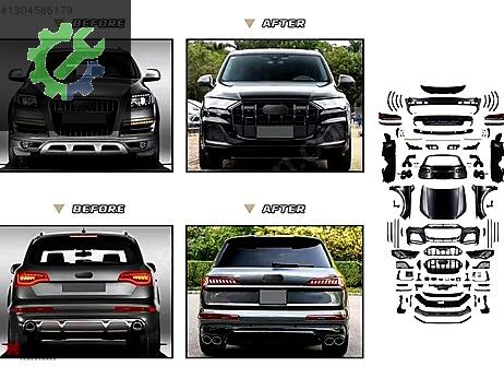 AUDI Q7 2007-2015 İÇİN Q7 2020- DÖNÜŞÜM SET ÖN-ARKA KOMPLE SIFIR