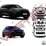 AUDI Q8 2019-2023 İÇİN FACELİFT 2024-2026 SLİNE ÖN TAMPON SETİ