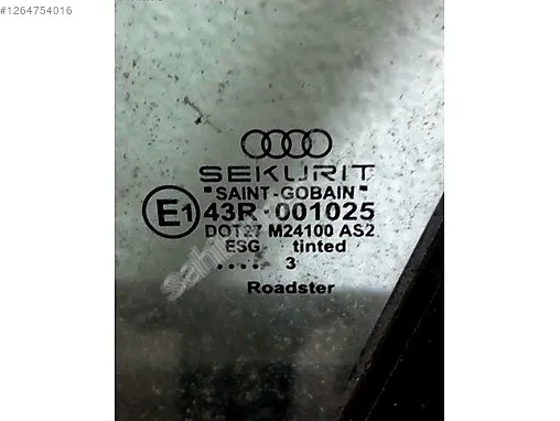 Audi TT Dış Kapı Kolu çıkma parça