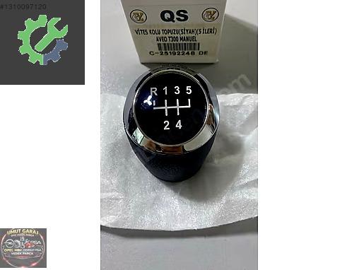 AVEO T300 VİTES TOPUZU 5 İLERİ SİYAH KROMLU MANUEL 25192248