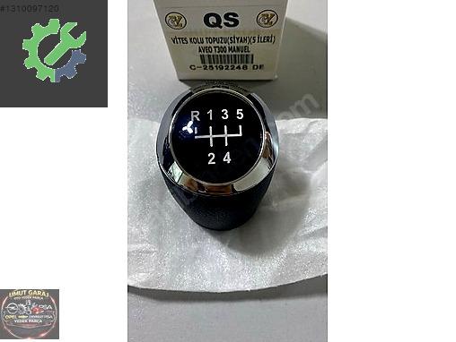 AVEO T300 VİTES TOPUZU 5 İLERİ SİYAH KROMLU MANUEL 25192248