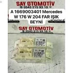 A 1669003401 A1669002906 MERCEDES W176 W204 W246 FAR IŞIK BEYNİ