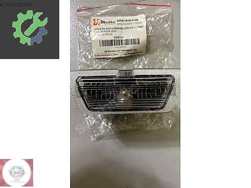 Astra G 1998+ Arka Plaka Lambası Gövdesi İle MTT 1224052