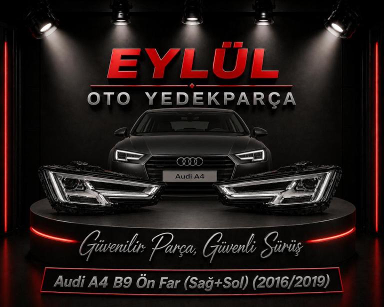 Audi A4 Ön Far çıkma parça