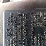 Audi A4 quattro dan çıkma röle 4B0 919 471