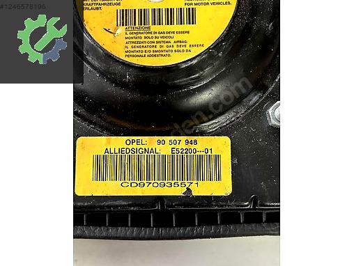 B0054100-01 90507948 OPEL VECTRA B DİREKSİYON AİRBAG