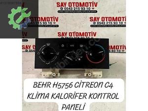 BEHR H5756 CİTREON C4 KLİMA KALORİFER KONTROL PANELİ