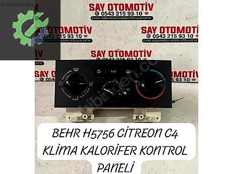 Citroen C4 Kalorifer Kontrol Paneli çıkma parça