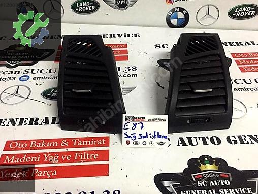 BMW 1 Serisi Kalorifer Kontrol Paneli çıkma parça