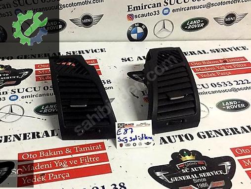 BMW 1 Serisi Kalorifer Kontrol Paneli çıkma parça