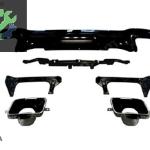 BMW 2 SERİSİ F44 2019- ARKA DİFÜZÖR SET M235i KARE EGZOZLU SIFIR