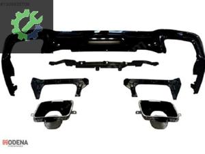 BMW 2 SERİSİ F44 2019- ARKA DİFÜZÖR SET M235i KARE EGZOZLU SIFIR