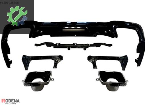BMW 2 SERİSİ F44 2019- ARKA DİFÜZÖR SET M235i KARE EGZOZLU SIFIR