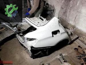 BMW 3 KASA F30 SAĞ ARKA ŞASİ KUPA SEDEFLİ BEYAZ ŞASE ÇEYREK MARŞ