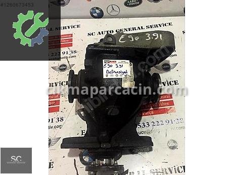 BMW 3 Serisi Arka Defransiyel çıkma parça