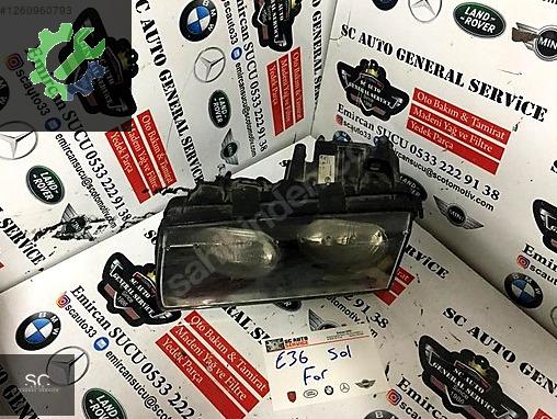 BMW 3 Serisi Sol Ön Far çıkma parça