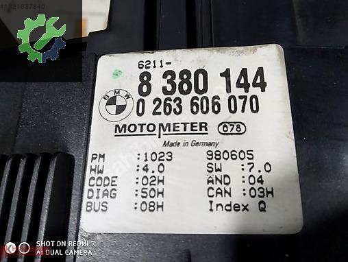 BMW 3 Serisi Gösterge Paneli 8380144 çıkma parça