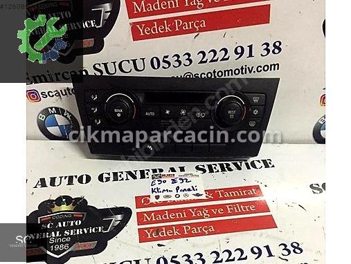 BMW 3 Serisi Klima Kontrol Paneli çıkma parça