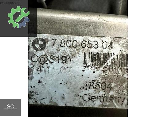 BMW 3 Serisi EGR Valfi 7800653 çıkma parça