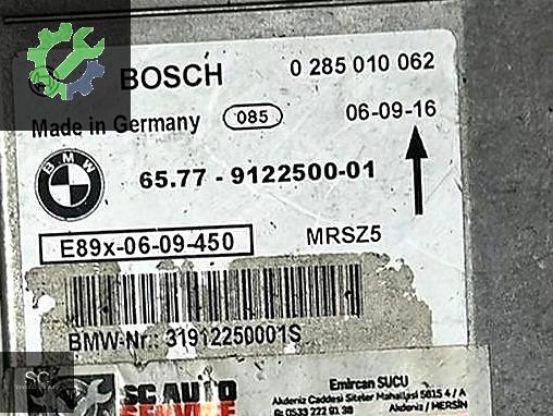BMW 3 Serisi Airbag Beyni (SRS) 9122500 çıkma parça