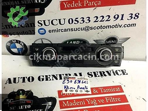 BMW 3 Serisi Klima Kontrol Paneli çıkma parça