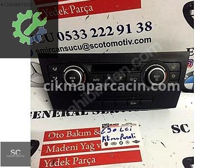 BMW 3 Serisi Klima Paneli çıkma parça