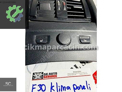 BMW 3 Serisi Klima Paneli çıkma parça