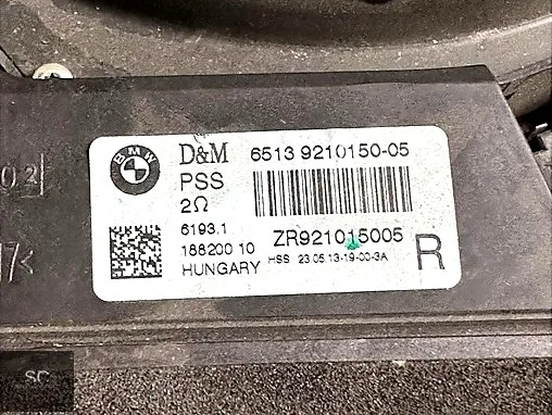 BMW 3 Serisi Hoparlör 9210150 çıkma parça