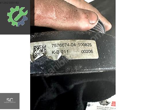 BMW 3 Serisi Krank Kasnağı 7576674 çıkma parça