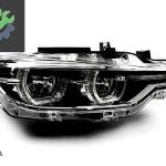BMW 3 SERİSİ F30 LCI 2015- ÖN FAR (SİYAH) SIFIR 63118492473/4