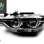 BMW 3 SERİSİ F30 LCI 2015- ÖN FAR (SİYAH) SIFIR 63118492473/4