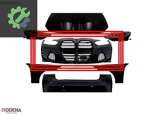BMW 3 SERİSİ G20-G80 M3 DÖNÜŞÜM İÇİN ÖN TAMPON SET (ÖN PANJURLU)