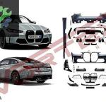 BMW 4 SERİSİ G22 2021- İÇİN G82 BODY KIT (ÖN-ARKA-MARŞPİYEL)