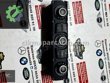 BMW 5 Serisi Klima Kontrol Paneli çıkma parça
