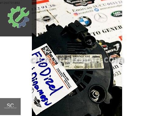 BMW 5 Serisi Şarj Dinamosu 8507625 çıkma parça