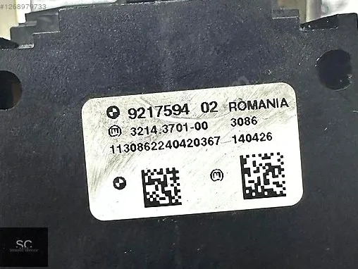 BMW 5 Serisi El Freni Butonu 9217594 çıkma parça