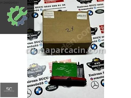 BMW 5 Serisi Far Beyni çıkma parça