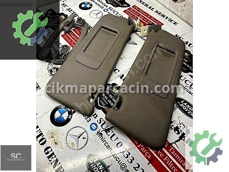BMW 5 Serisi Güneşlik çıkma parça