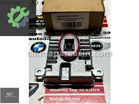 BMW 5 Serisi Far Beyni çıkma parça