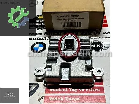 BMW 5 Serisi Far Beyni çıkma parça