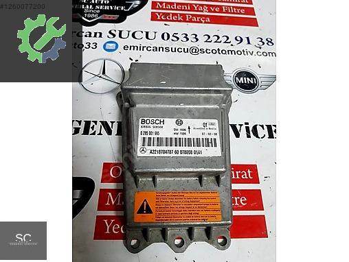 BMW 7 Serisi Airbag Beyni (SRS) 31680328301 çıkma parça