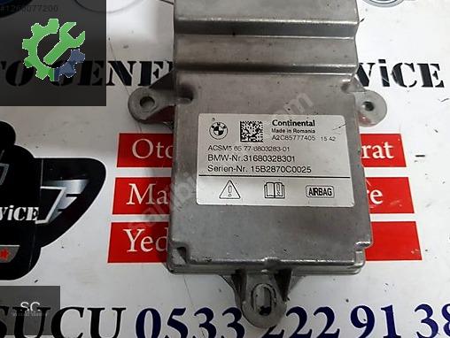 BMW 7 Serisi Airbag Beyni (SRS) 31680328301 çıkma parça