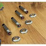BMW E30 E34 E36 E39 E46 M LOGOLU KROM METAL KAPI KİLİT PİMİ SET
