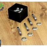 BMW E30 E34 E36 E39 E46 M LOGOLU KROM METAL KAPI KİLİT PİMİ SET